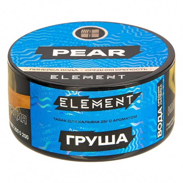 Табак Element Вода - Pear NEW (Груша, 25 грамм) купить в Ижевске