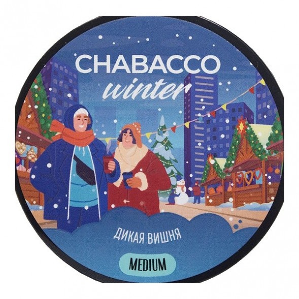 Смесь Chabacco MEDIUM - Wild Cherry (Дикая Вишня, 40 грамм) купить в Ижевске