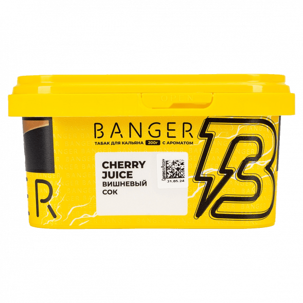Табак Banger - Cherry Juice (Вишнёвый Сок, 200 грамм) купить в Ижевске