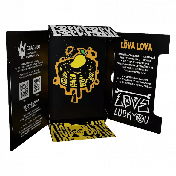 Табак Хулиган - LOVA LOVA (Манговый Чизкейк, 25 грамм) купить в Ижевске