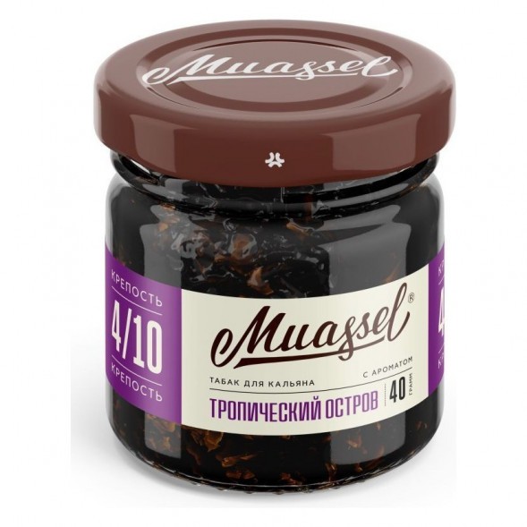 Табак Muassel Strong - Тропический Остров (40 грамм) купить в Ижевске