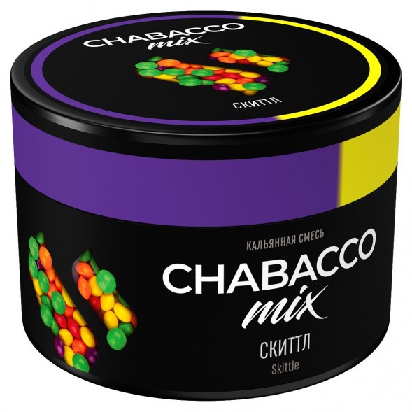 Смесь Chabacco MIX MEDIUM - Skittle (Скиттл, 40 грамм) купить в Ижевске