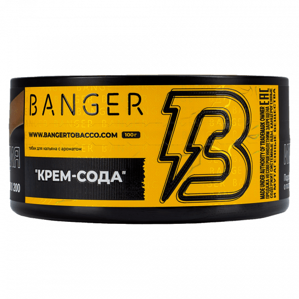 Табак Banger - Cream Soda (Крем-Сода, 100 грамм) купить в Ижевске