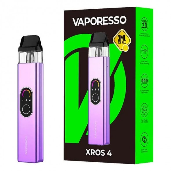 Электронная сигарета Vaporesso XROS 4 - Lilac Purple (Сиренево-Фиолетовая) купить в Ижевске