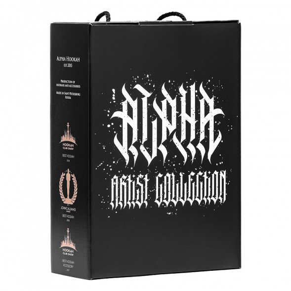 Кальян Alpha Hookah - Model X Artist Collection Black Matte (без колбы) купить в Ижевске