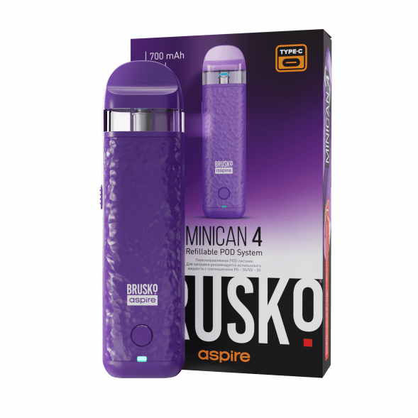 Электронная сигарета Brusko - Minican 4 (Фиолетовый) купить в Ижевске