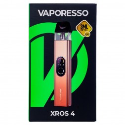 Электронная сигарета Vaporesso XROS 4 - Champagne Gold (Шампанское Золото)