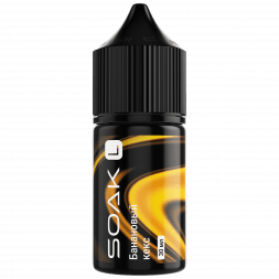 Жидкость SOAK L30 - Banana Cupcake (Банановый Кекс, 30 мл, 2 мг)