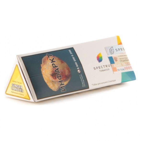 Табак Spectrum - Ginger Candies (Имбирные Конфеты, 100 грамм) купить в Ижевске