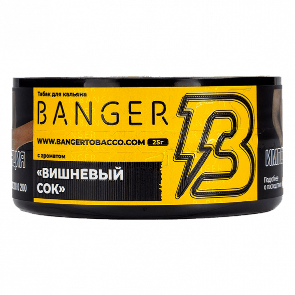 Табак Banger - Cherry Juice (Вишнёвый Сок, 25 грамм) купить в Ижевске
