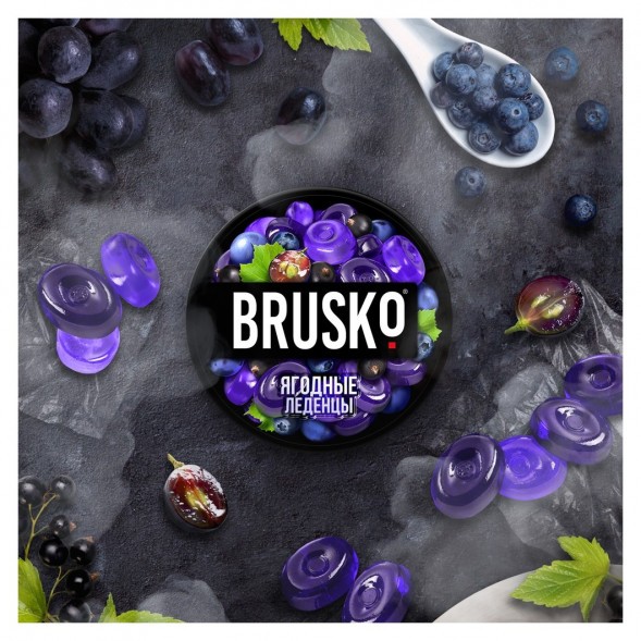 Смесь Brusko Medium - Ягодные Леденцы (50 грамм) купить в Ижевске