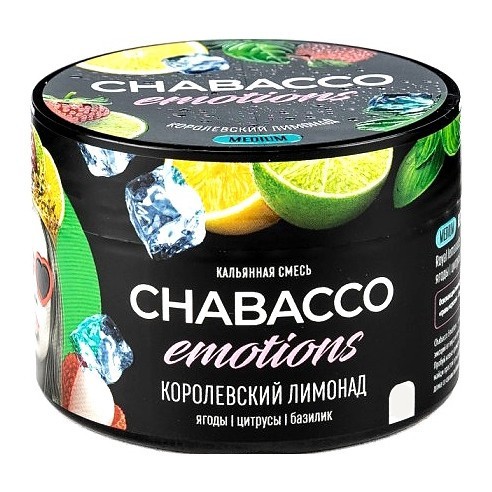 Смесь Chabacco MIX MEDIUM - Royal Lemonade (Королевский Лимонад, 40 грамм) купить в Ижевске