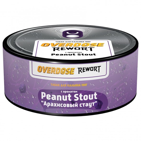 Табак Overdose - Peanut Stout (Арахисовый Стаут, 100 грамм) купить в Ижевске