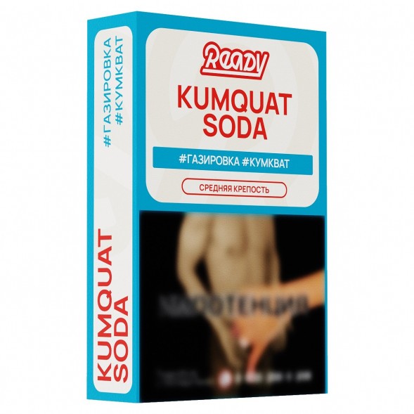 Табак Ready - №3 Kumquat Soda (Газировка, Кумкват, 25 грамм) купить в Ижевске