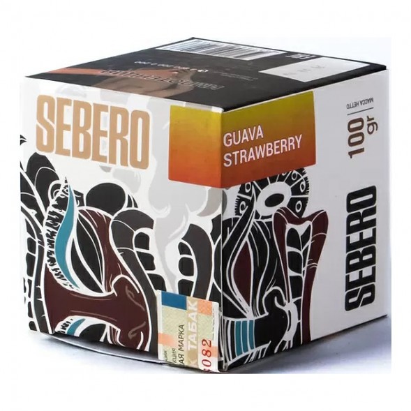 Табак Sebero - Guava Strawberry (Гуава и Клубника, 100 грамм) купить в Ижевске