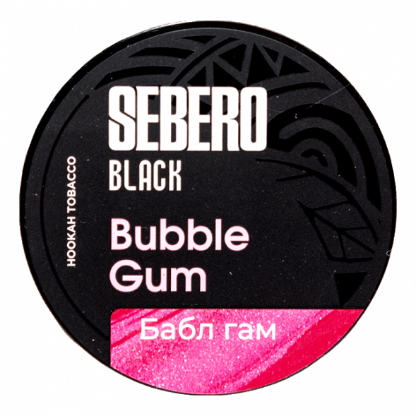 Табак Sebero Black - Bubble Gum (Бабл Гам, 25 грамм) купить в Ижевске