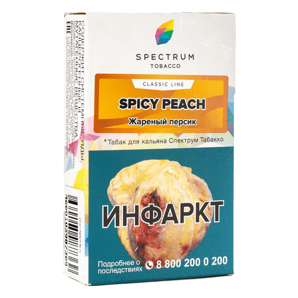 Табак Spectrum - Spicy Peach (Жареный Персик, 25 грамм) купить в Ижевске