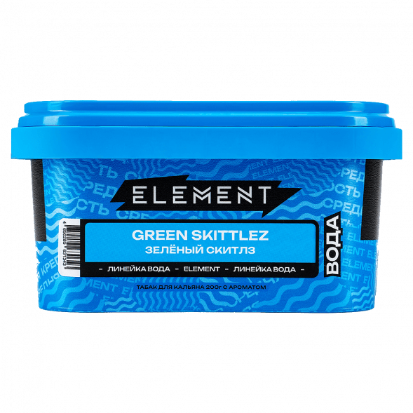 Табак Element Вода - Green Skittlez (Зелёный Скитлз, 200 грамм) купить в Ижевске
