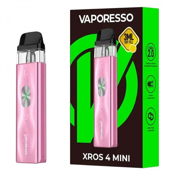 Электронная сигарета Vaporesso XROS 4 Mini - Ice Pink (Розовый Лёд) купить в Ижевске