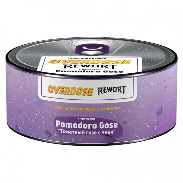 Табак Overdose - Pomodoro Gose (Томатный Гозе с Чили, 25 грамм) купить в Ижевске