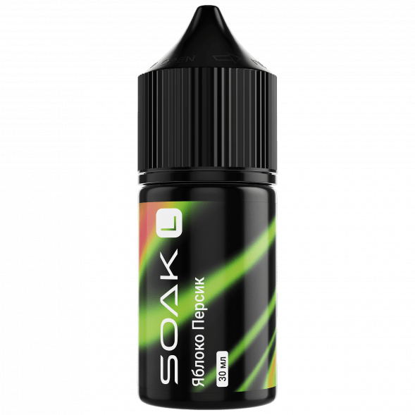 Жидкость SOAK L30 - Apple Peach Bonbon (Яблоко Персик, 30 мл, 2 мг) купить в Ижевске
