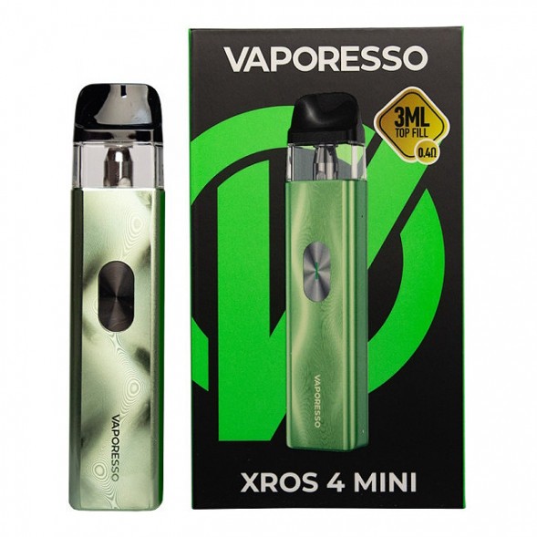 Электронная сигарета Vaporesso XROS 4 Mini - Ice Green (Зелёный Лёд) купить в Ижевске