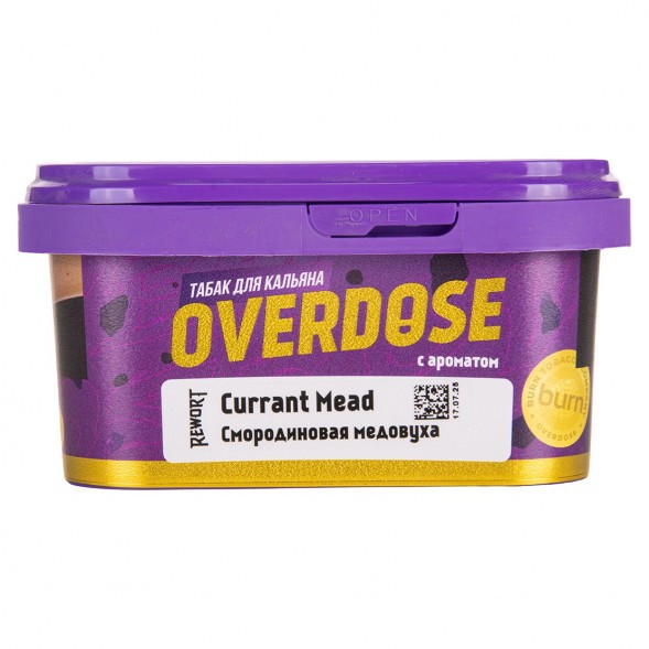 Табак Overdose - Currant Mead (Смородиновая Медовуха, 200 грамм) купить в Ижевске
