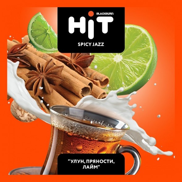Табак BlackBurn HiT - Spicy Jazz (Улун, Пряности, Лайм, 30 грамм) купить в Ижевске