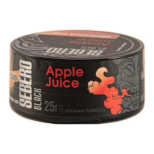 Табак Sebero Black - Apple Juice (Яблочный Сок, 25 грамм) купить в Ижевске