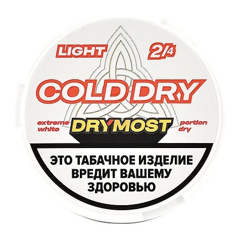 Табак жевательный DryMost - Cold Dry Light (12 грамм) купить в Ижевске