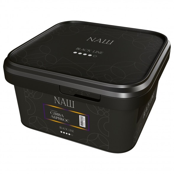 Табак NАШ BLACK - Слива Абрикос (200 грамм) купить в Ижевске