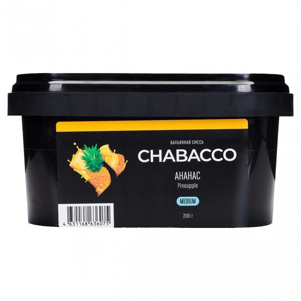 Смесь Chabacco MEDIUM - Pineapple (Ананас, 200 грамм) купить в Ижевске