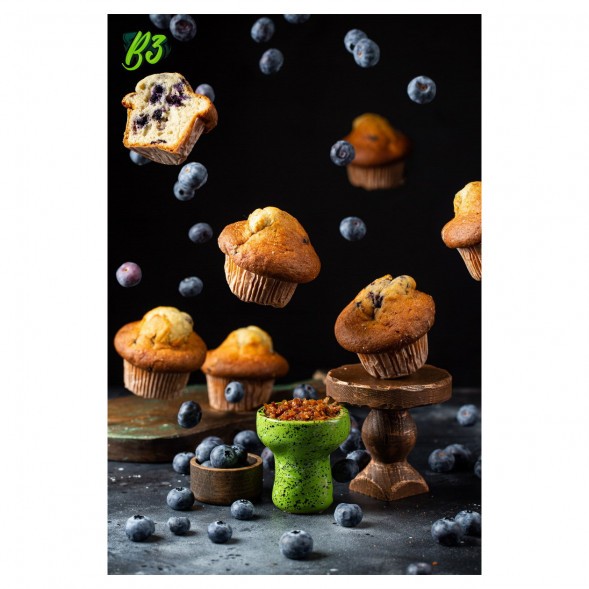 Табак B3 - Blueberry Muffin (Черничный Маффин, 50 грамм) купить в Ижевске