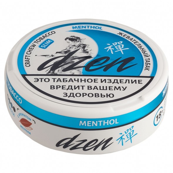 Табак жевательный DZEN - Menthol Slim (Ментол Слим) купить в Ижевске
