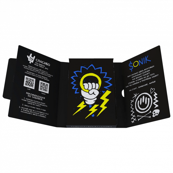 Табак Хулиган - Sonik (Фруктовые Кукурузные Колечки, 25 грамм) купить в Ижевске