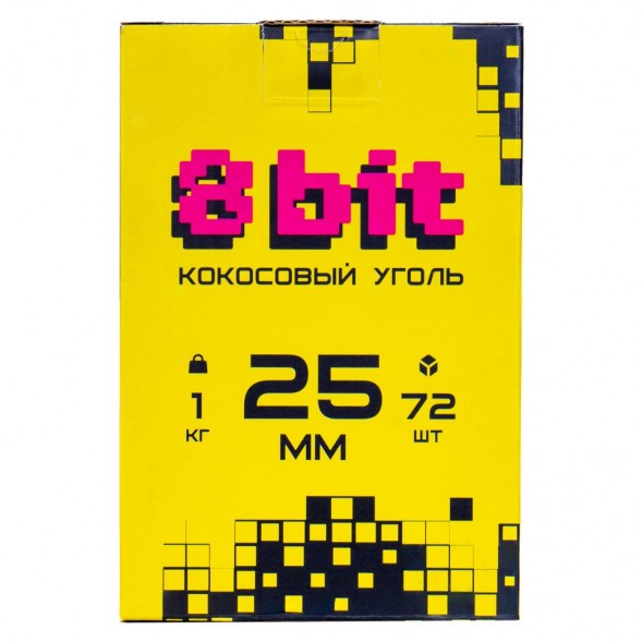 Уголь 8 Bit (25 мм, 72 кубика) купить в Ижевске