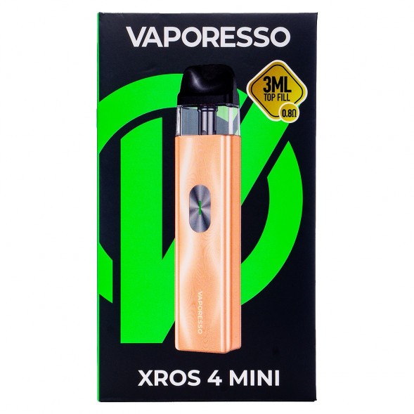 Электронная сигарета Vaporesso XROS 4 Mini - Champagne Gold (Золотое Шампанское) купить в Ижевске