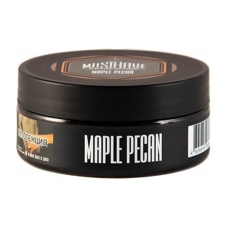 Табак Must Have - Maple Pecan (Слойка с Орехом и Кленовым Сиропом, 125 грамм) купить в Ижевске