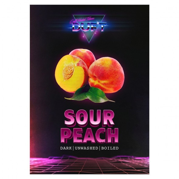 Табак Duft - Sour Peach (Кислый Персик, 80 грамм) купить в Ижевске