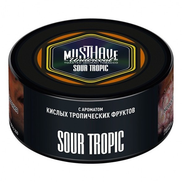 Табак Must Have - Sour Tropic (Кислые Тропические Фрукты, 25 грамм) купить в Ижевске