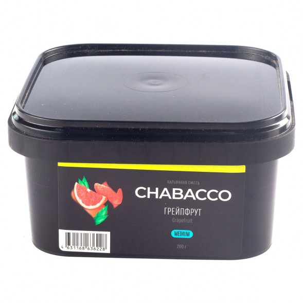 Смесь Chabacco MEDIUM - Grapefruit (Грейпфрут, 200 грамм) купить в Ижевске