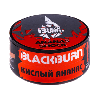 Табак BlackBurn - Ananas Shock (Кислый Ананас, 25 грамм) купить в Ижевске