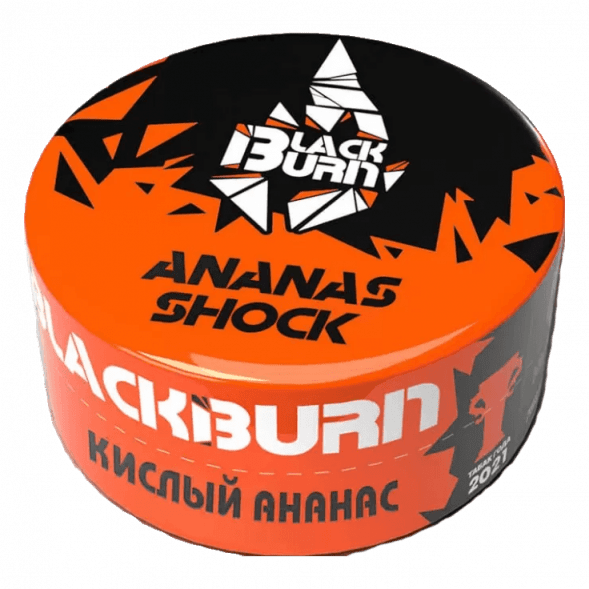 Табак BlackBurn - Ananas Shock (Кислый Ананас, 25 грамм) купить в Ижевске