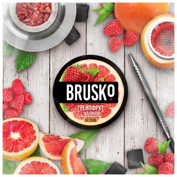 Смесь Brusko Medium - Грейпфрут с Малиной (50 грамм) купить в Ижевске