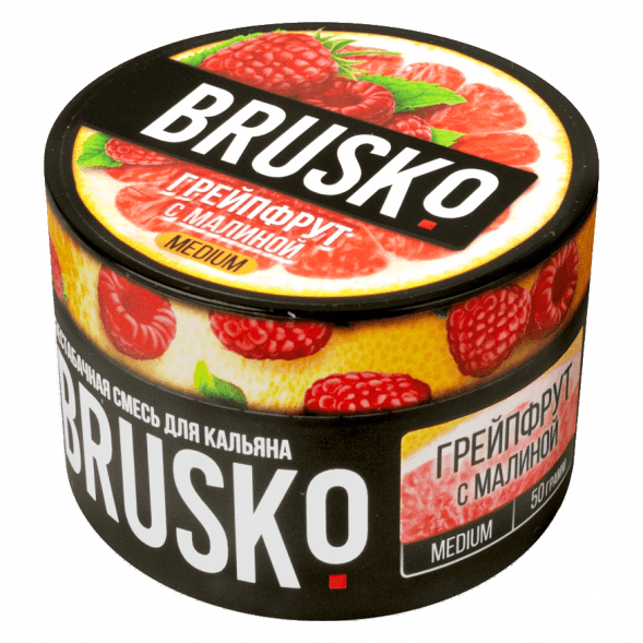 Смесь Brusko Medium - Грейпфрут с Малиной (50 грамм) купить в Ижевске