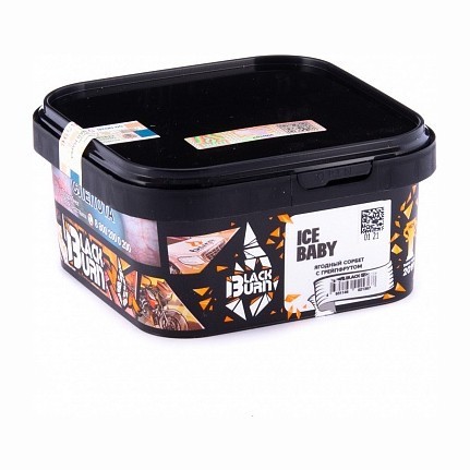 Табак BlackBurn - Ice Baby (Ягодный Сорбет с Грейпфрутом, 200 грамм) купить в Ижевске