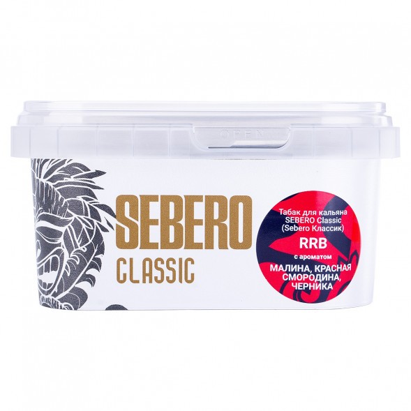Табак Sebero - RRB (Малина, Красная Смородина, Черника, 200 грамм) купить в Ижевске