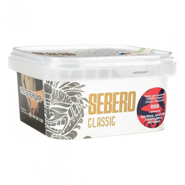Табак Sebero - RRB (Малина, Красная Смородина, Черника, 200 грамм) купить в Ижевске