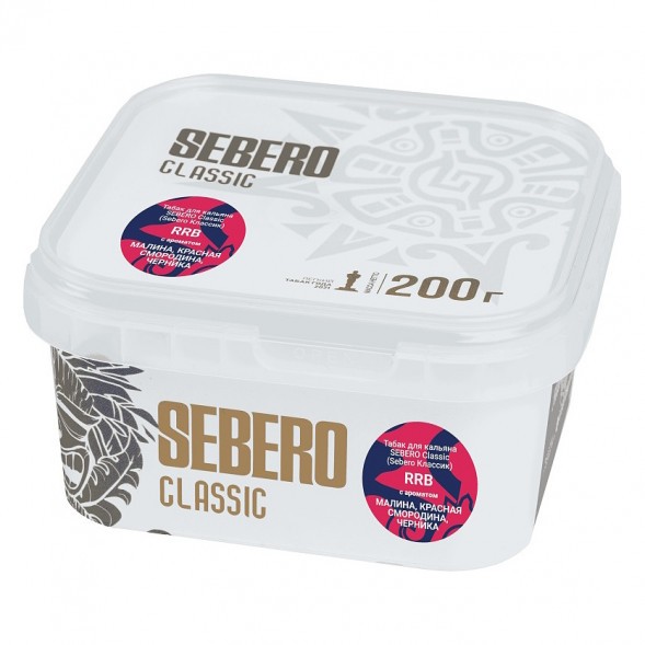 Табак Sebero - RRB (Малина, Красная Смородина, Черника, 200 грамм) купить в Ижевске