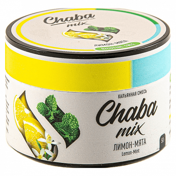 Смесь Chaba Mix - Lemon-Mint (Лимон и Мята, 50 грамм) купить в Ижевске